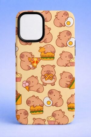 Funda para móvil de mini capibaras